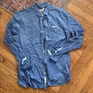 Scotch & Soda Men’s Chambray- M